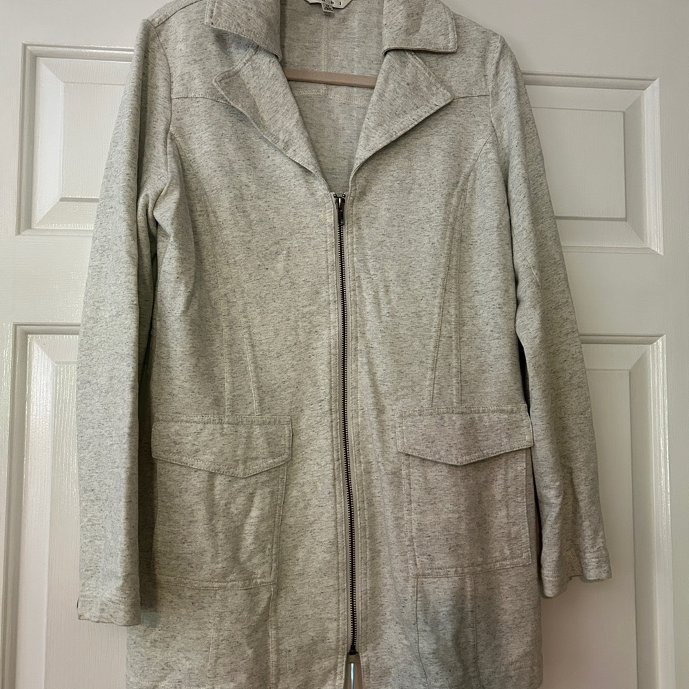 CAbi Foldover Collar Jacket